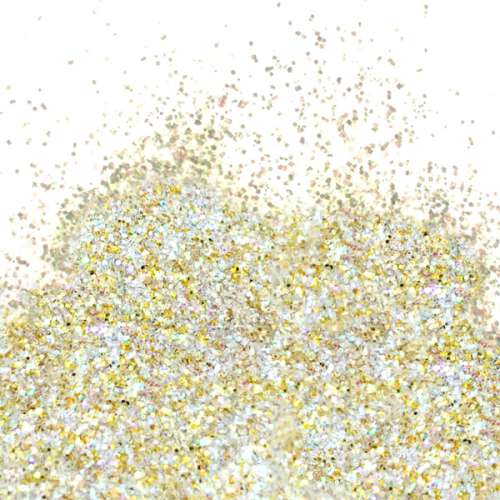 Barco Flitter Glitter - White Gold - Click Image to Close